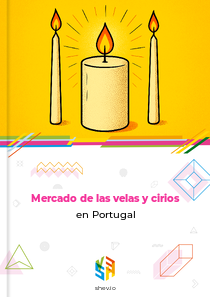 Mercado de las velas y cirios en Portugal