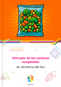 Mercado de las verduras congeladas en América del Sur