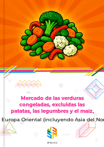 Mercado de las verduras congeladas, excluidas las patatas, las legumbres y el maíz, en Europa Oriental (incluyendo Asia del Norte)