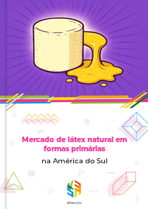 Mercado de látex natural em formas primárias na América do Sul