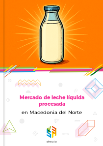 Mercado de leche líquida procesada en Macedonia del Norte