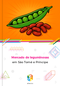 Mercado de leguminosas em São Tomé e Príncipe