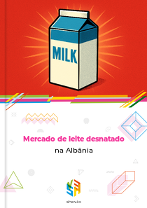 Mercado de leite desnatado na Albânia