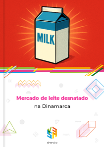 Mercado de leite desnatado na Dinamarca