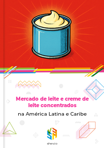 Mercado de leite e creme de leite concentrados na América Latina e Caribe