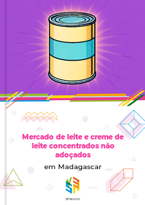 Mercado de leite e creme de leite concentrados não adoçados em Madagascar
