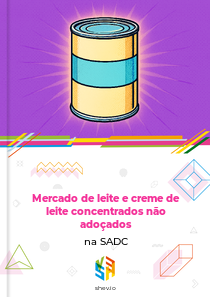 Mercado de leite e creme de leite concentrados não adoçados na SADC