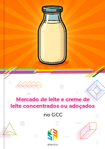 Mercado de leite e creme de leite concentrados ou adoçados no GCC