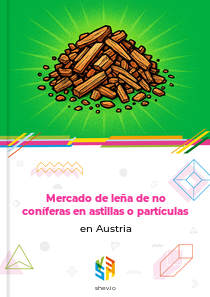 Mercado de leña de no coníferas en astillas o partículas en Austria