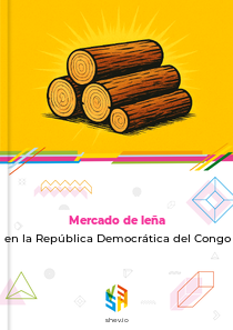 Mercado de leña en la República Democrática del Congo