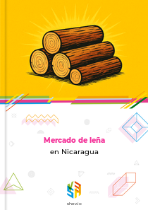 Mercado de leña en Nicaragua