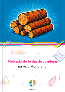 Mercado de lenha de coníferas na Ásia Meridional