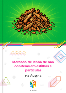 Mercado de lenha de não coníferas em estilhas e partículas na Áustria