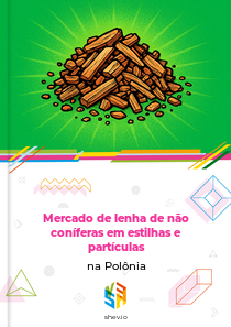 Mercado de lenha de não coníferas em estilhas e partículas na Polônia