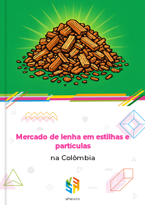 Mercado de lenha em estilhas e partículas na Colômbia