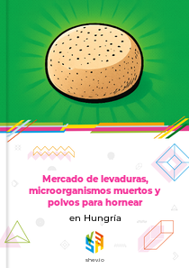 Mercado de levaduras, microorganismos muertos y polvos para hornear en Hungría