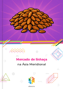 Mercado de linhaça na Ásia Meridional