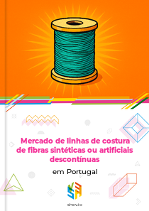 Mercado de linhas de costura de fibras sintéticas ou artificiais descontínuas em Portugal