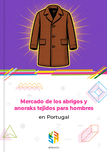 Mercado de los abrigos y anoraks tejidos para hombres en Portugal