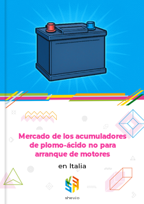 Mercado de los acumuladores de plomo-ácido no para arranque de motores en Italia