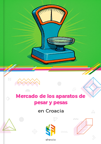 Mercado de los aparatos de pesar y pesas en Croacia