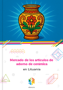 Mercado de los artículos de adorno de cerámica en Lituania