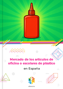 Mercado de los artículos de oficina o escolares de plástico en España