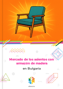Mercado de los asientos con armazón de madera en Bulgaria