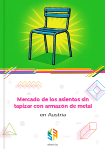 Mercado de los asientos sin tapizar con armazón de metal en Austria