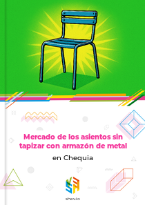 Mercado de los asientos sin tapizar con armazón de metal en Chequia