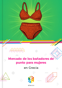 Mercado de los bañadores de punto para mujeres en Grecia