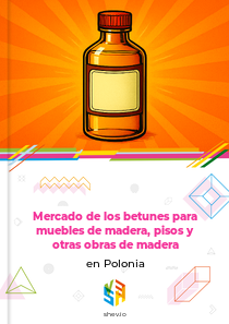 Mercado de los betunes para muebles de madera, pisos y otras obras de madera en Polonia