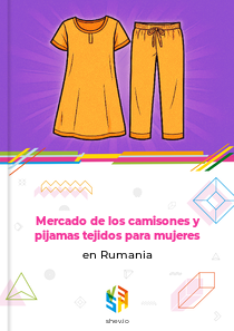 Mercado de los camisones y pijamas tejidos para mujeres en Rumania