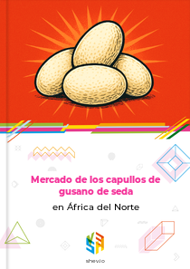 Mercado de los capullos de gusano de seda en África del Norte