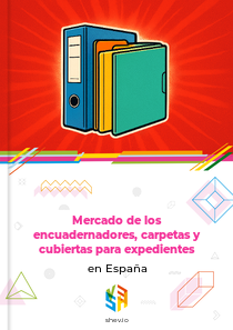 Mercado de los encuadernadores, carpetas y cubiertas para expedientes en España