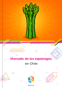 Mercado de los espárragos en Chile