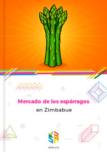 Mercado de los espárragos en Zimbabue