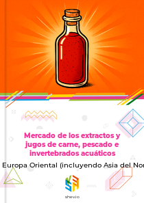 Mercado de los extractos y jugos de carne, pescado e invertebrados acuáticos en Europa Oriental (incluyendo Asia del Norte)