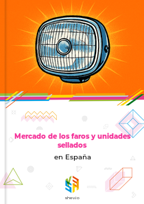 Mercado de los faros y unidades sellados en España