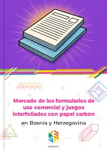 Mercado de los formularios de uso comercial y juegos interfoliados con papel carbón en Bosnia y Herzegovina
