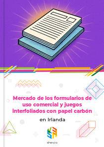 Mercado de los formularios de uso comercial y juegos interfoliados con papel carbón en Irlanda