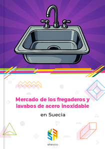 Mercado de los fregaderos y lavabos de acero inoxidable en Suecia