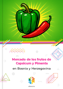 Mercado de los frutos de Capsicum y Pimenta en Bosnia y Herzegovina