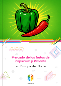 Mercado de los frutos de Capsicum y Pimenta en Europa del Norte