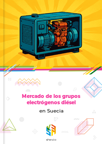 Mercado de los grupos electrógenos diésel en Suecia