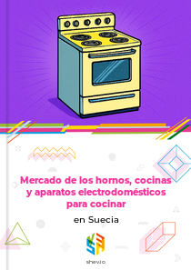 Mercado de los hornos, cocinas y aparatos electrodomésticos para cocinar en Suecia