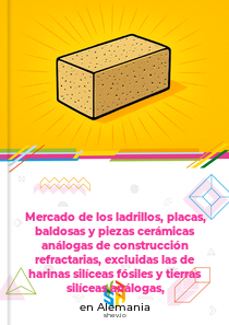 Mercado de los ladrillos, placas, baldosas y piezas cerámicas análogas de construcción refractarias, excluidas las de harinas silíceas fósiles y tierras silíceas análogas, en Alemania