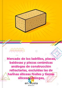 Mercado de los ladrillos, placas, baldosas y piezas cerámicas análogas de construcción refractarias, excluidas las de harinas silíceas fósiles y tierras silíceas análogas, en Rusia