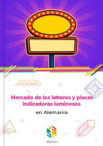 Mercado de los letreros y placas indicadoras luminosos en Alemania