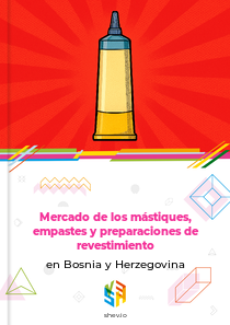 Mercado de los mástiques, empastes y preparaciones de revestimiento en Bosnia y Herzegovina